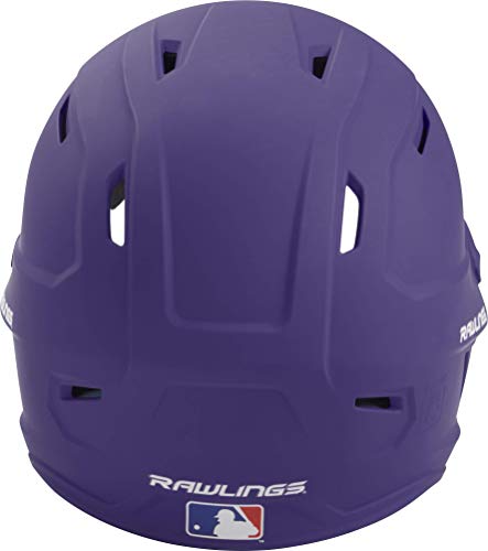 Rawlings | Mach Batting Helmet | Matte Purple | Junior (6 3/8" - 7 1/8") #TOP4