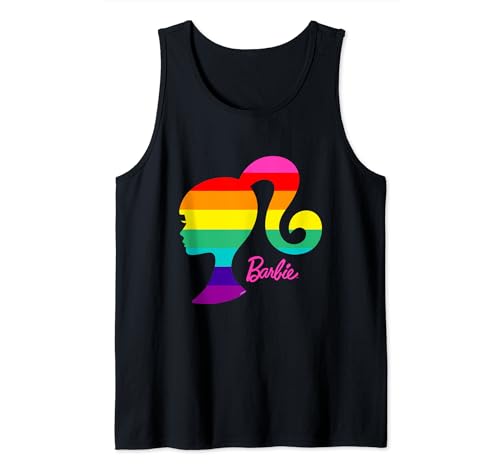 Barbie Official Womens Rainbow Tank Top