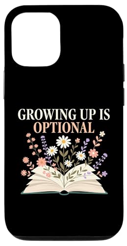 Growing Up Is option Still Read Childrens Books Reader �X�}�z�P�[�X iPhone 12/12 Pro �p