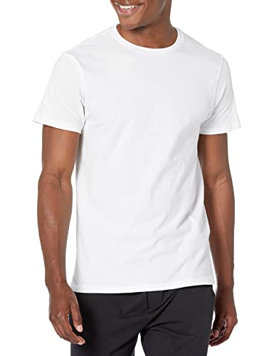 Amazon Essentials Men's Crewneck Undershirt, Pack Of 6, White, Small #TOP1