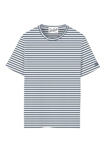 T-shirt Saint Barth Mc2 DOV0010 en coton anti-transpiration pour homme