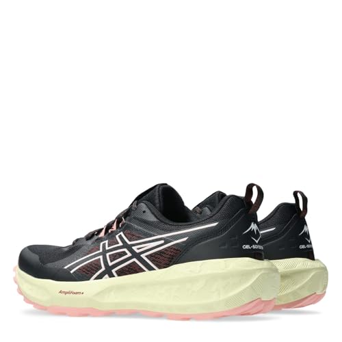Asics Para Mujer. 1012B771 Zapatillas Gel Sonoma 8 Negro (37.5), Plano, Cordones, Deportivo, Outdoor, Running - 5