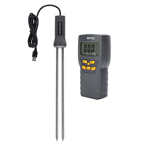 Humidity Tester, Portable Grain Meter Tester Digital Display Humidity Tester Digital Flour Meter
