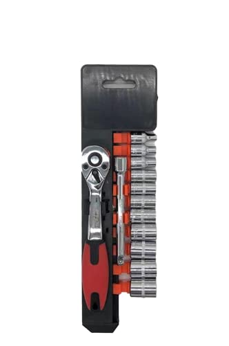 ソケットレンチセット ラチェットレンチ オフセットタイプ 差込角6.35mm Amazon.co.jp: WORKPRO ソケットレンチセット ラチェットレンチ