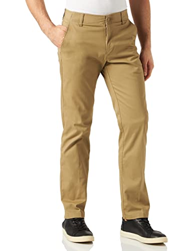 Lee Extreme Motion Chino Pantalon Homme, Beige (Taupe 07), 34W / 32L