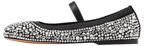 kate spade new york Women's Violette Mary Jane Ballet Flat, Black