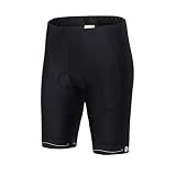 Uriah Women's Bike Shorts 3D Coolmax Gel Padded Black Size 5XL(CN)