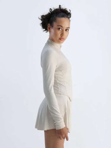 Image of CAVA Sculptor Jacket for Women | ADPT Nylon-Spandex, 4-Way Stretch, Moisture-Wicking, High Neck, Full Sleeves | Performance Activewear