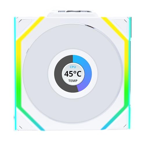 Ventilateur PC LCD Lian Li anti vibration pour PC silencieux