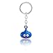 Feidiao Jeu Dragon Quest Warrior Kuesuto Porte-clés Bleu Mignon Pendentif Porte-clés Jeu Bijoux en Cuir Chaînes Collier Slime Accessoire Hommes (3)