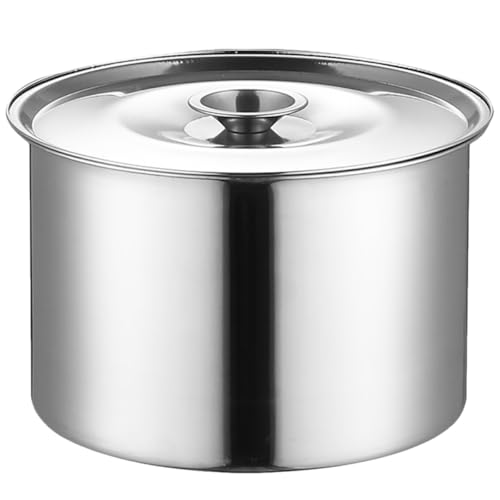 SOLUSTRE Saleros para Almacenar y Especias de Acero Inoxidable de Cocina Modernos con Tapa Frascos de Almacenamiento Funcionales y Seguros Hogar