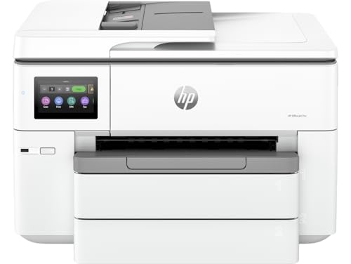 HP OfficeJet Pro 9730e All-in-One-Drucker, Breitformat, Farbdrucker, Kleinbürodrucker, Drucken, Kopieren, Scannen, HP+; kompatibel mit HP Instant Tinte, kabellos, Drucken a