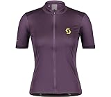 Scott Endurance 10 Damen Fahrrad Trikot kurz lila 2022: Größe: M (38/40)