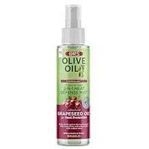 ORS Olive Oil Thermalast 2-N-1 Heat Defense Mist Infused with Grapeseed Oil for Heat Protection 4.6 oz