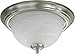 Quorum International 13" Flushmount - Satin Nickel - 3066-13-65
