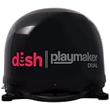 Winegard Dish Playmaker Bundle Automatic Satellite Antenna, Black
