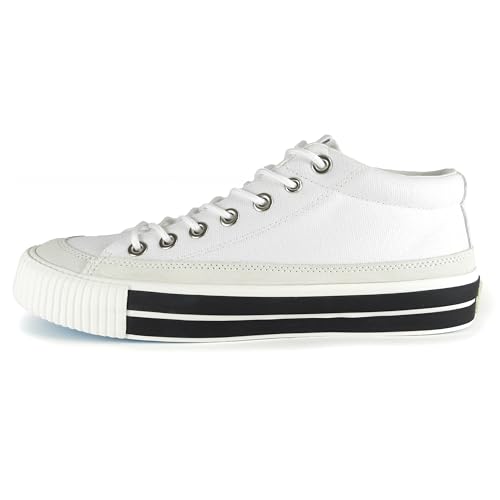 [アールエフダブリュー] スニーカー BAGEL-MID STD1 (WHITE) 25.0 cm