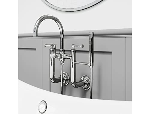 Pfister LG6-3TBC Grifería para baño montada en pared con ducha manual, acabado en cromo pulido miniatura 6