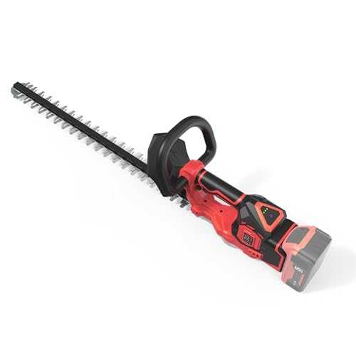 Cortasetos inalámbrico de 18 V | Hoja de corte de 22 pulgadas y motor sin escobillas | Ligero 4.4 libras para arbustos y arbustos | Solo herramienta (no incluye batería)