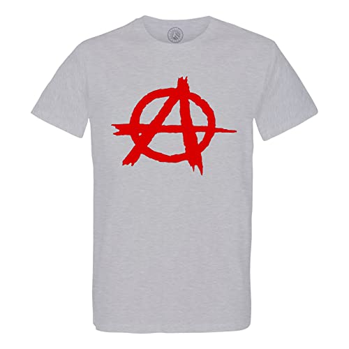 T-Shirt Anarchy Homme Col Rond Coton Bio Durable Sans Déformation