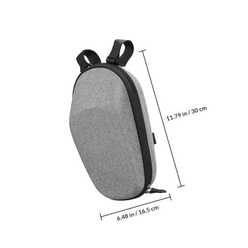 Sacoche guidon trottinette grande capacité pour clés et lampe