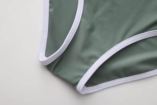 Image of Girls 3 Piece Bikini Bathing Suit Teen Girls Swimwear Sport Swimsuits with Shorts 9-16T