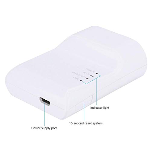 USB2.0 High Speed Print Server,Multiple Computer Sharing, Networking Print Servers with Strong Compatibility,Share LAN Ethernet Networking Printers - Thumbnail 5