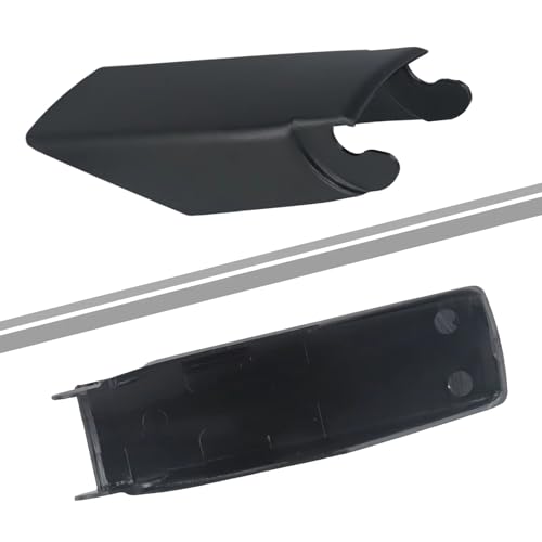 Cubierta brazo limpiaparabrisas negro de alta resistencia para Benz W210 2