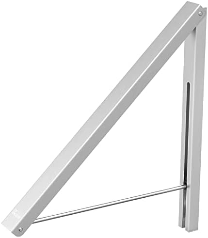 Anjuer Wall Mounted Drying Rack Clothes Hanger Folding Wall Coat Racks Aluminum Home Storage Organiser Space Savers
