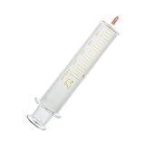 jeringa cristal clasica El tamaño de la jeringa de vidrio es: 1 ml, 2 ml, 5 ml, 10 ml, 20 ml, 30 ml, 50 ml, 100 ml.