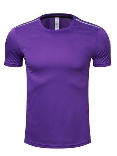 Kids Solid Color T-Shirts Boys Football Sports Top Gym Muscle Tee Running Athletic T-Shirts3