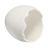 TOBBOMEY Cuenco de Forma de Cáscara de Huevo Bol para Postres Aperitivos y Salsas Elegante y Práctico para Servir Restaurantes