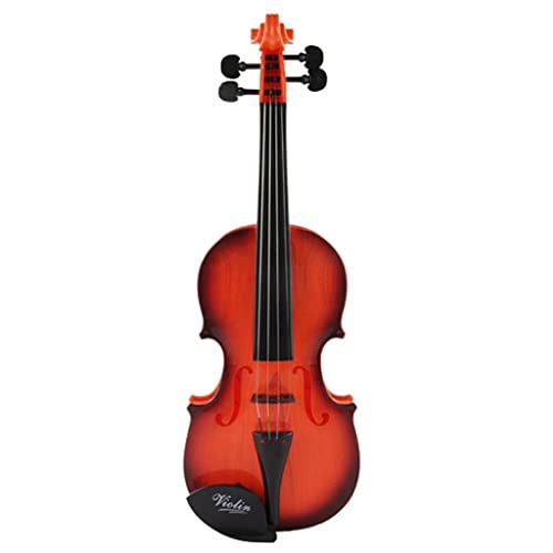 Newmind Brinquedo profissional de instrumento musical para violino, brinquedo para prática iniciante