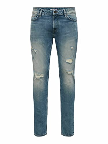 Jean bleu ONLY & SONS ONSLOOM idéal pour le bureau et les sorties