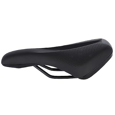Selle Royal Vivo Ergo Reflective Athletic,Bike seat with Extra Visibility to Feel Safe in The Dark, Black, One Size