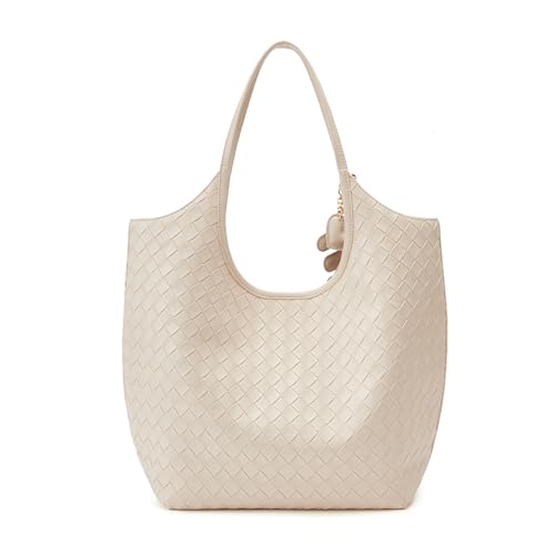 Bolso Tote Liviano de Cuero Vegano Trenzado ELLE miniatura 6