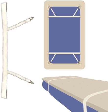 Bedly Straps – Twin XL Bed Straps That Hold Mattress Topper in Place