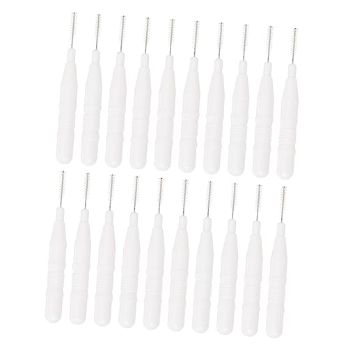 Angoily Eyebrow Makeup Brush Set 20pcs Mini Spoolie Brushes for Eyelashes Professional Makeup Applicators