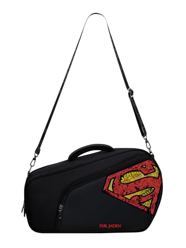 Image of FUR JADEN The Gameface Padel & Pickleball Structured Sport Bag Cum Gym Bag I Dedicated Compartment for Rackets I Separate Compartment for Shoes /Towel I Detachable Shoulder Strap I Structured Design