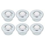 PATIKIL 5/8 Roller Ball Transfer Lager 6 Stk Runde Kugel Einheit Nylon Kohlenstoffstahl Rollen Für Förderband Rollenstand Übertragungsmöbel
