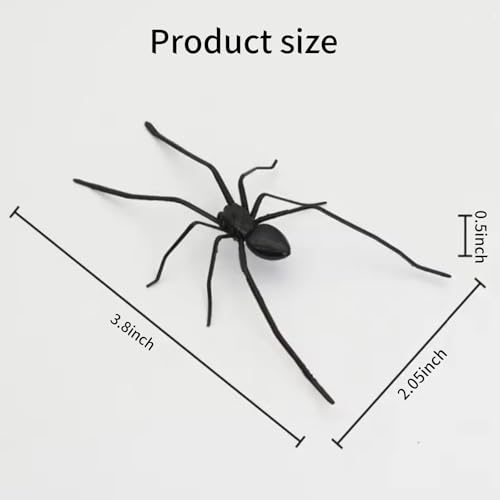 2 Imán Araña 3D Realista para Refrigerador miniatura 2