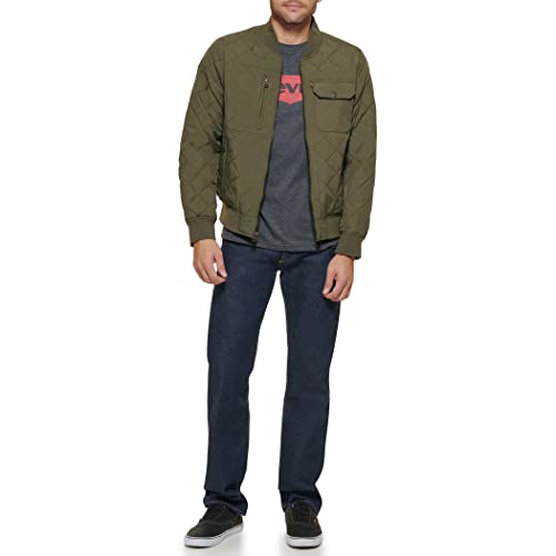 Image of Levi's Men's Levi's Men's Diamond Quilted Bomber Jacket