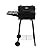 Char-Griller® Patio Pro Charcoal Grill and Smoker with Cast Iron Grates, 250 Cooking Square Inches and Char-Griller 6060 Patio Pro Charcoal Grill Cover