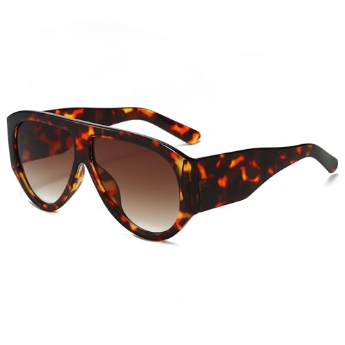 Ridering Retro Women Men Aviator Sunglasses,Classic Trendy UV 400 Protect Eyewear Sun glasses for Ladies Men - Main Image