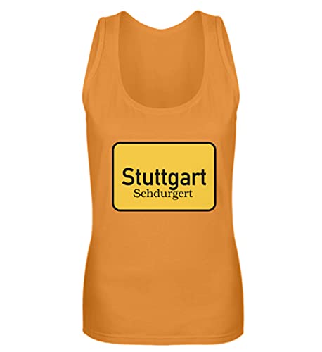 Débardeur femme Stuttgart Souabe orange pour vos sorties ensoleillées