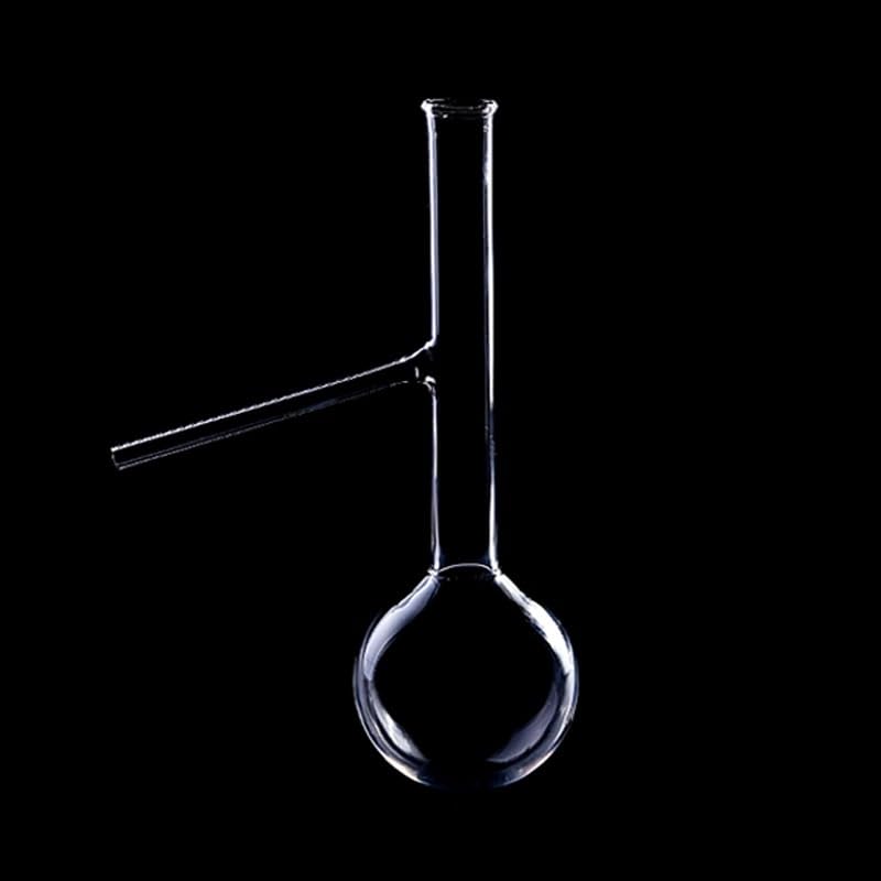 Flacon de distillation en quartz 125ml contre les chocs thermiques