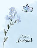 Lined Journal Notebook for Women & Men, Blue Sky Notebook, Perfect for School, College, and Kids