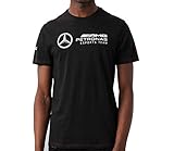 New Era - Mercedes Esports Chest Logo T-Shirt Farbe Schwarz, Größe XXL