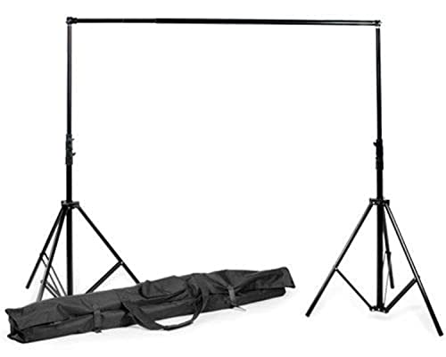 Godox Système d'arrière-Plan 04 (D39716) - Support de fond rétractable pour studio photo - Aluminium - Noir
