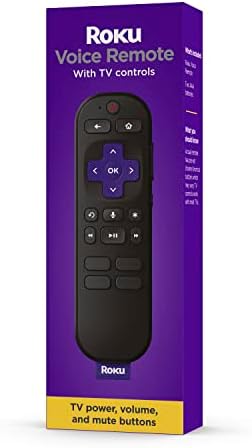 Roku Voice Remote (Official) for Roku Players, Roku Audio, and Roku TV